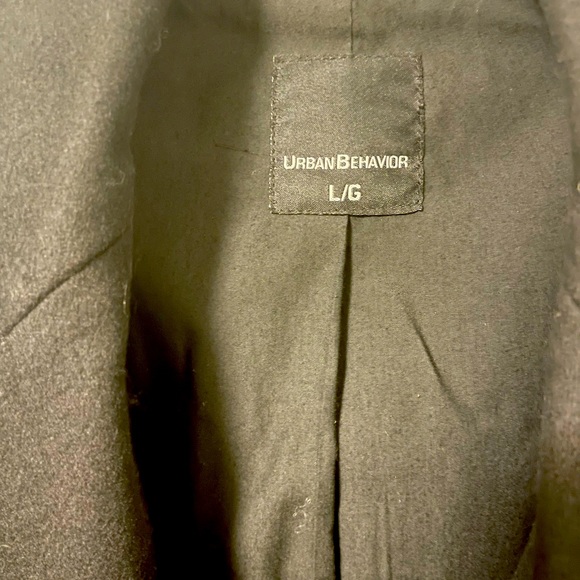 Men’s Urban Behavior warm dress coat size US Large - Picture 2 of 5